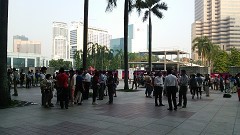 KLCCでのマッチングイメージ
